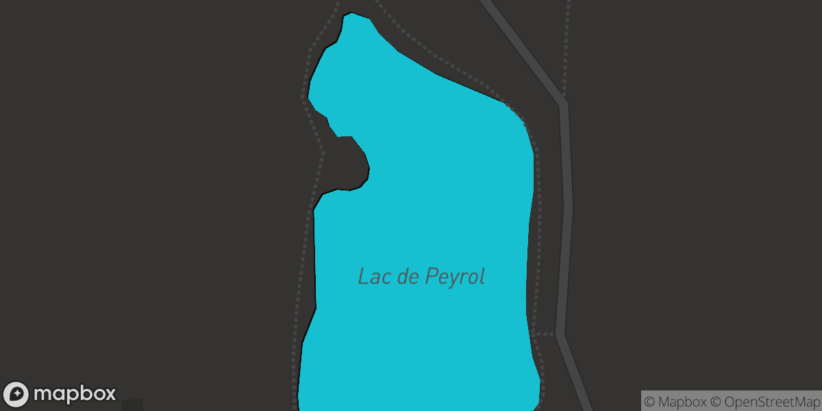 Lac de Peyrol (Vars, Hautes-Alpes, France)